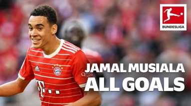 Jamal Musiala - All Bundesliga Goals in 2022/23 so far