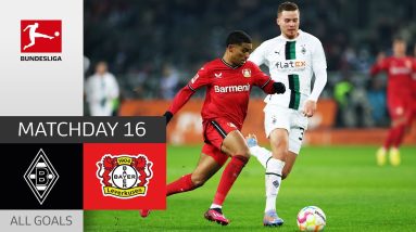 Close Win For Leverkusen | Borussia M'gladbach - Bayer 04 Leverkusen 2-3 | All Goals | Bundesliga