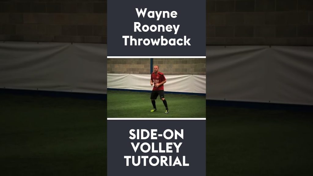 Side-On Volleys with Wayne Rooney ⚽️ #shorts