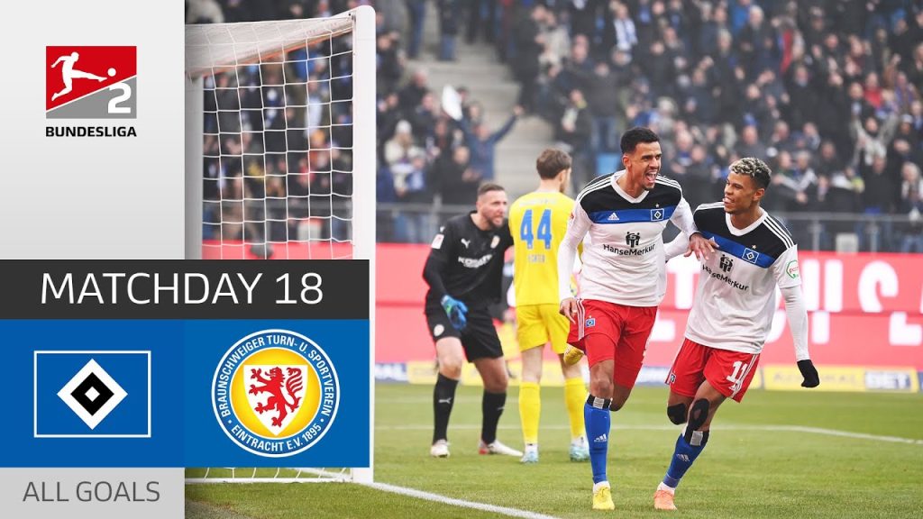 Spectacular last minutes | HSV - Eintracht Braunschweig 4-2 | All Goals | MD 18 – Bundesliga 2