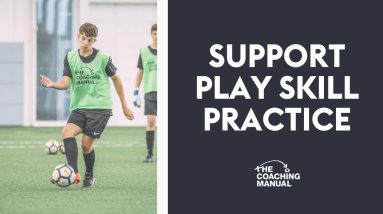 Support Play Skill Practice (13+) ⚽️