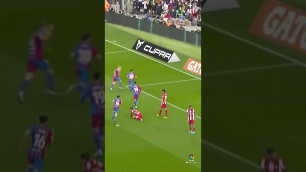 What it's like to score against Atlético! 🔥 #shorts #LaLigaHighlights