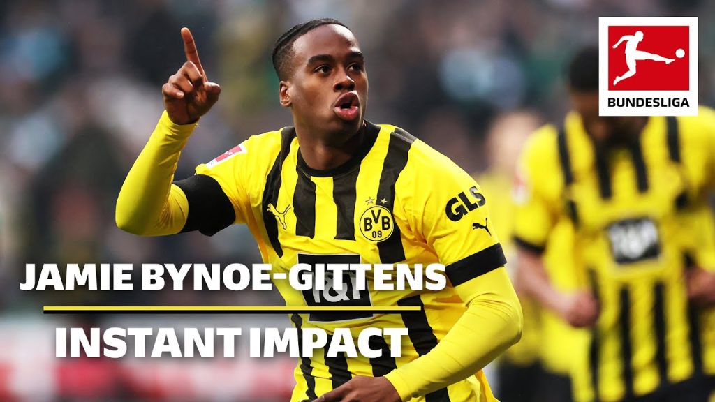 60-Second Hero: Instant Impact Goal by Bynoe-Gittens | Werder Bremen vs. Borussia Dortmund | MD 20