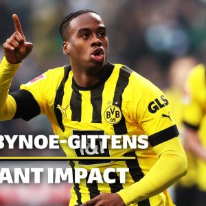 60-Second Hero: Instant Impact Goal by Bynoe-Gittens | Werder Bremen vs. Borussia Dortmund | MD 20