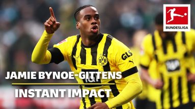 60-Second Hero: Instant Impact Goal by Bynoe-Gittens | Werder Bremen vs. Borussia Dortmund | MD 20