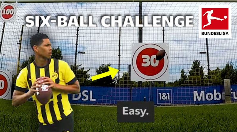 BVB Six Ball Challenge - Bellingham & Bynoe-Gittens vs Akanji & Brandt