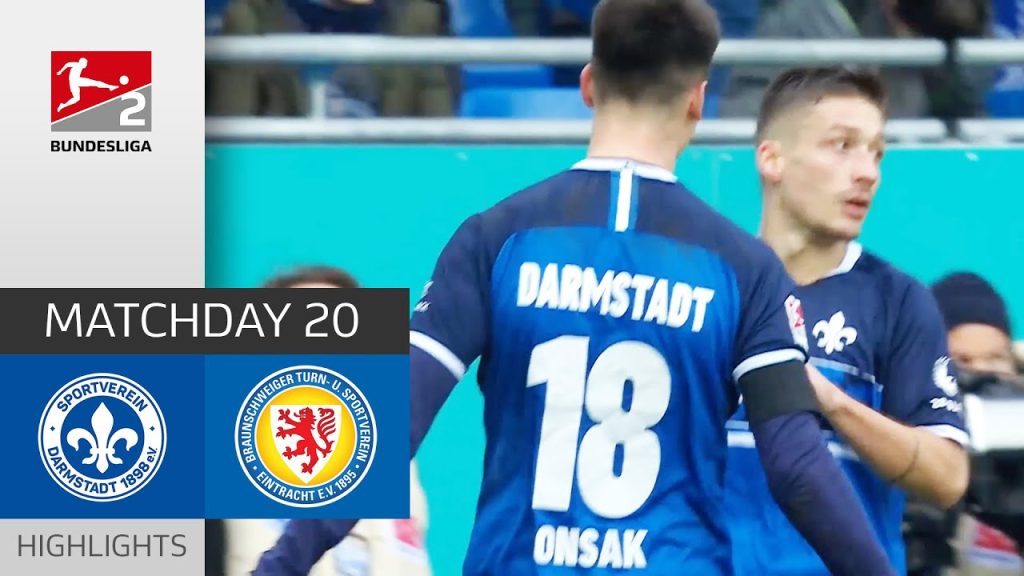 Late Goal Ensures Decision  | Darmstadt 98 - Braunschweig 2-1 | All Goals | MD 20 –  Bundesliga 2