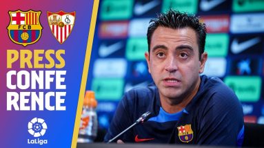 🔴 LIVESTREAM: XAVI PRESS CONFERENCE (BARÇA - SEVILLA)