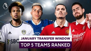 Which teams had the best January Transfer Window? | Barclays Transfer Watch