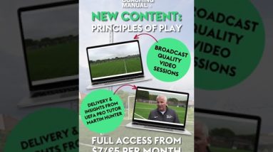 NEW Principles of Play Content! ⚽️ #shorts