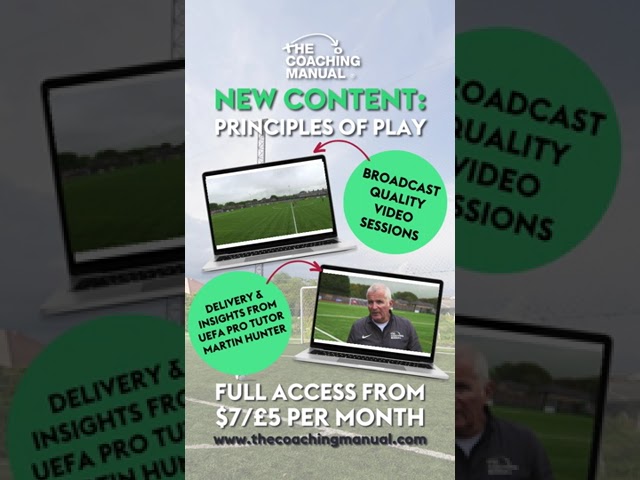 NEW Principles of Play Content! ⚽️ #shorts