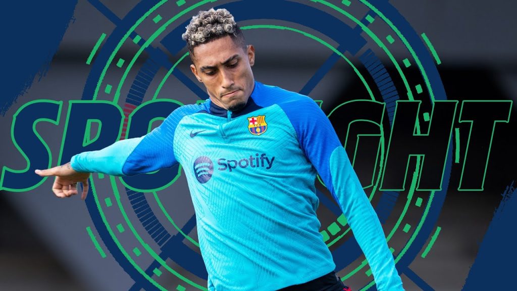 SPOTLIGHT ON: RAPHINHA in TRAINING 🎯