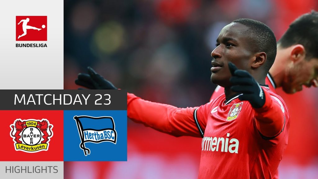 Great Performance By B04 | Bayer 04 Leverkusen - Hertha BSC 4-1 | Highlights | Bundesliga 22/23