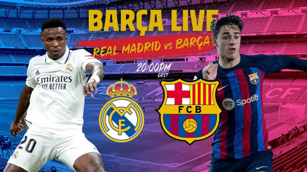 🔴  BARÇA LIVE:  REAL MADRID - BARÇA I Warm up & Match Center ⚽
