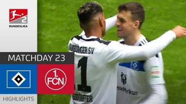 HSV Consolidates Promotion Place! | HSV - 1. FC Nürnberg 3-0 | All Goals | MD 23 –  BL 2 - 22/23