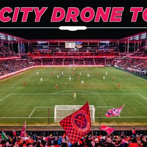 FPV Drone Tour of St. Louis' New Stadium! CITYPARK