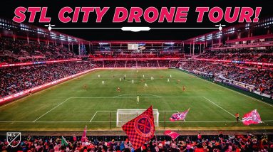 FPV Drone Tour of St. Louis' New Stadium! CITYPARK