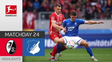 Late Goals Shocks Hoffenheim | SC Freiburg - TSG Hoffenheim 2-1 | Highlights | MD 24 – Buli 2022/23