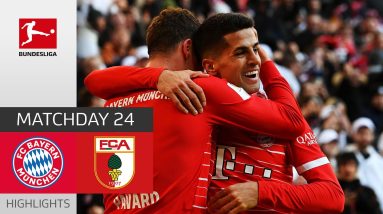 FC Bayern München - FC Augsburg 5-3 | Highlights | Matchday 24 – Bundesliga 2022/23