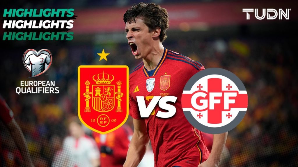 España vs. Georgia - HIGHLIGHTS | UEFA Qualifiers 2023 | TUDN 9 1706840549 maxresdefault