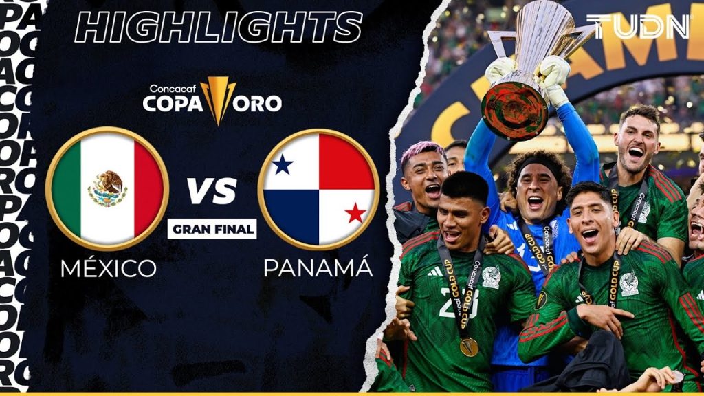 Resumen y goles | México vs Panamá | Copa Oro 2023-Final | TUDN 6 1706853695 maxresdefault