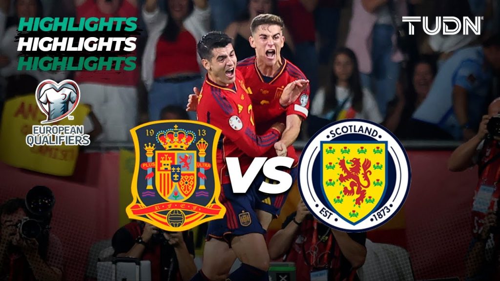 España vs Escocia - HIGHLIGHTS | UEFA Qualifiers 2023 | TUDN 5 1706857945 maxresdefault