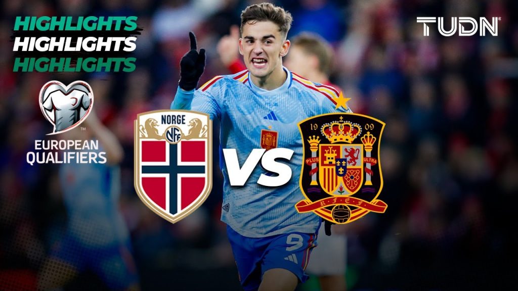 Noruega vs España - HIGHLIGHTS | UEFA Qualifiers 2023 | TUDN 3 1706866608 maxresdefault