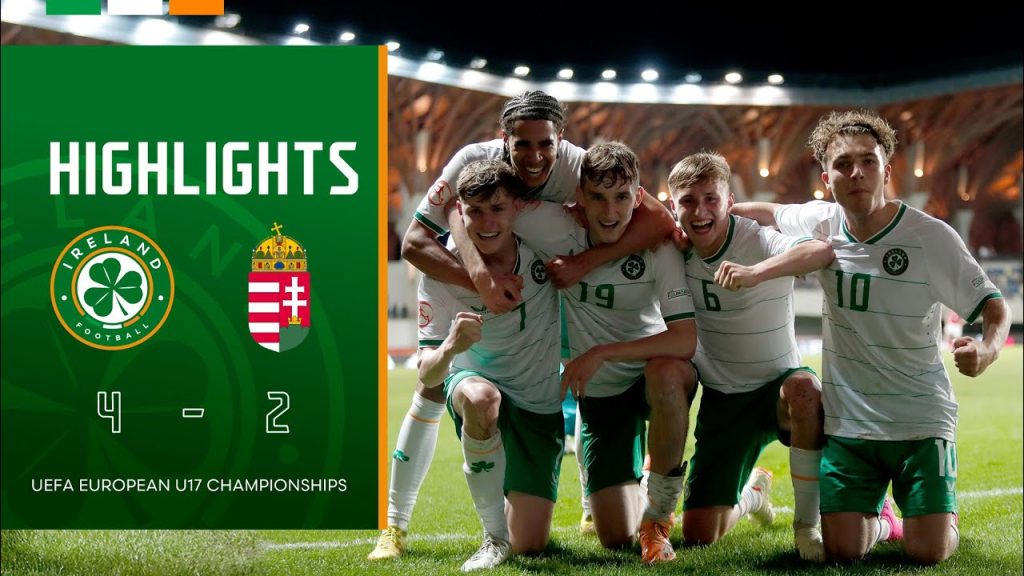 HIGHLIGHTS | Ireland MU17 4-2 Hungary MU17 | UEFA European U17 Championships 9 1706918440 maxresdefault