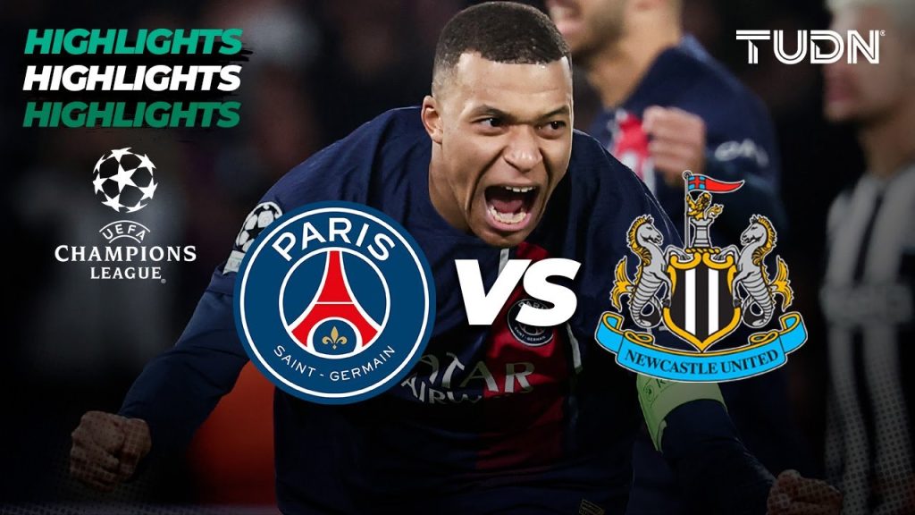 PSG vs Newcastle - HIGHLIGHTS | UEFA Champions League 23/24 | TUDN 8 1706939452 maxresdefault