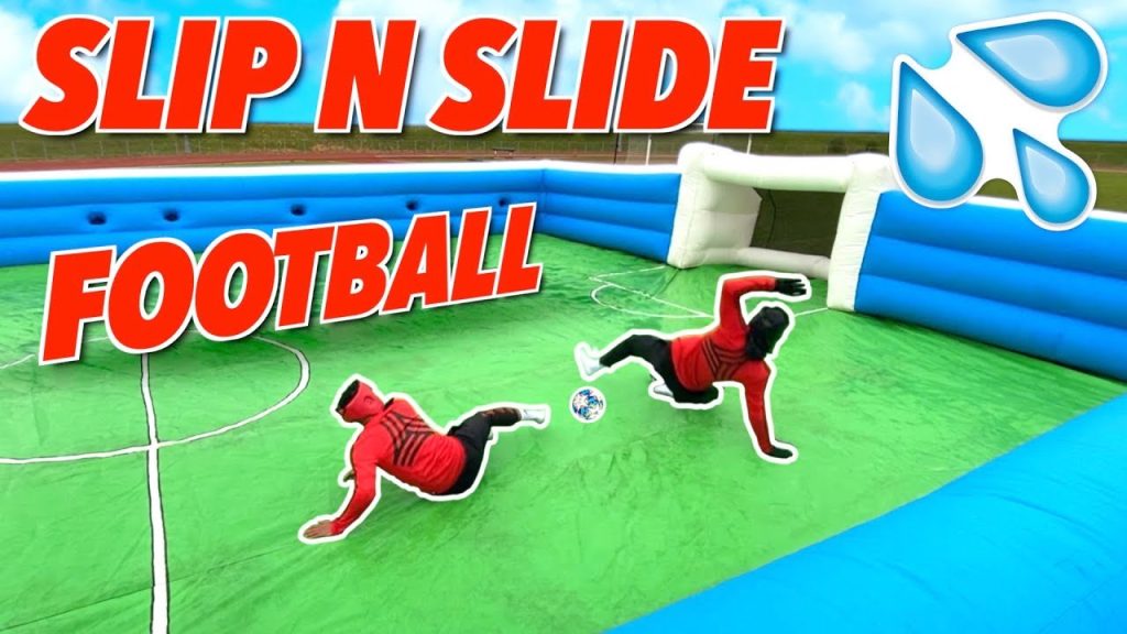 GIANT SLIP N SLIDE FOOTBALL! β½οΈπ¦ | BILLY WINGROVE VS JEREMY LYNCH 9 1707045272 maxresdefault