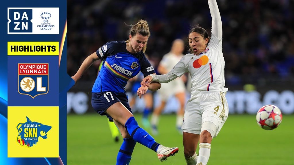 HIGHLIGHTS | Olympique Lyonnais vs. St. Pölten -- UEFA Women's Champions League 2023-24 (Français) 9 1707431952 maxresdefault