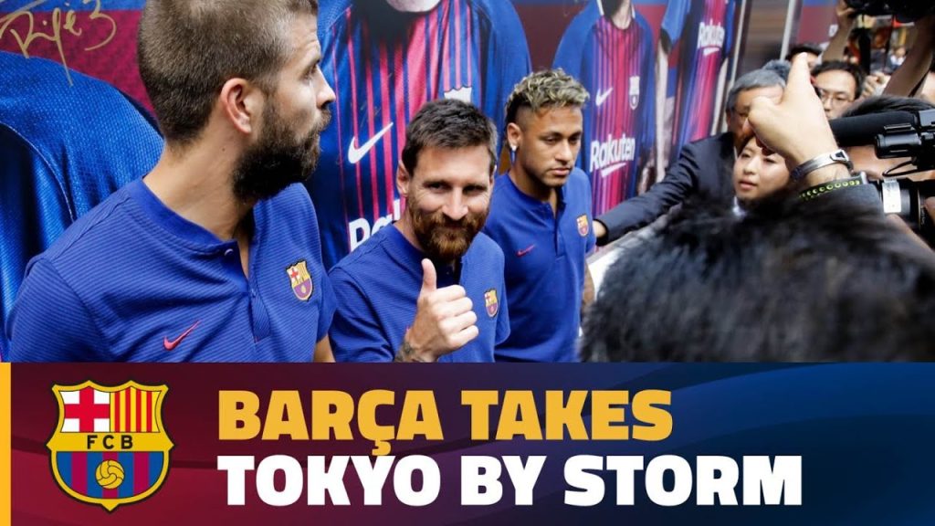 FC Barcelona presents Rakuten in Japan 4 1708682199 maxresdefault