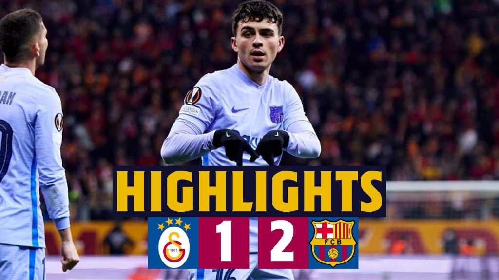 🔥 GALATASARAY 1-2 BARÇA I A PEDRI MASTERCLASS I HIGHLIGHTS UEFA EUROPA LEAGUE 🔥 4 1709625752 maxresdefault
