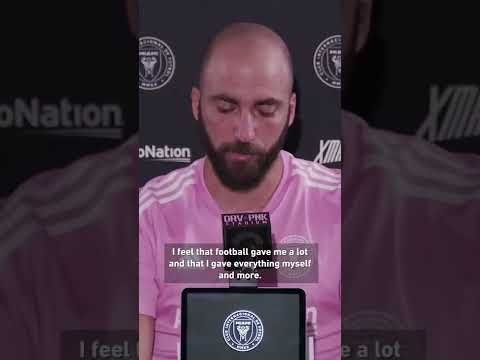 Gonzalo Higuaín Announces his Retirement at the End of the 2022 Season #shorts 3 1709644477 hqdefault