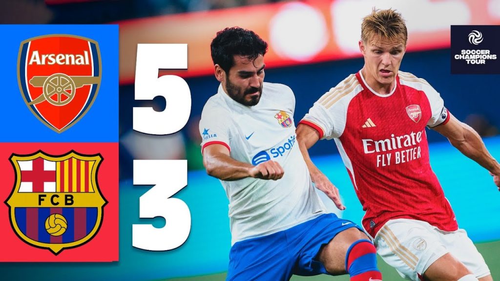 💥 HIGHLIGHTS I ARSENAL 5-3 BARÇA 💥 6 1710240033 maxresdefault