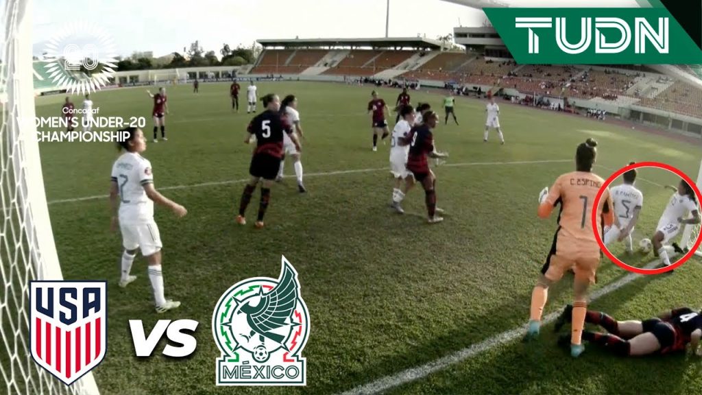 ¡Cerquita! ¡La sacó en la línea! | Estados Unidos 2-0 México | CONCACAF Womens U20 - Final | TUDN 9 1710305550 maxresdefault