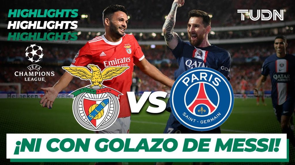 Highlights | Benfica vs PSG | UEFA Champions League 22/23-J3 | TUDN 7 1710314067 maxresdefault