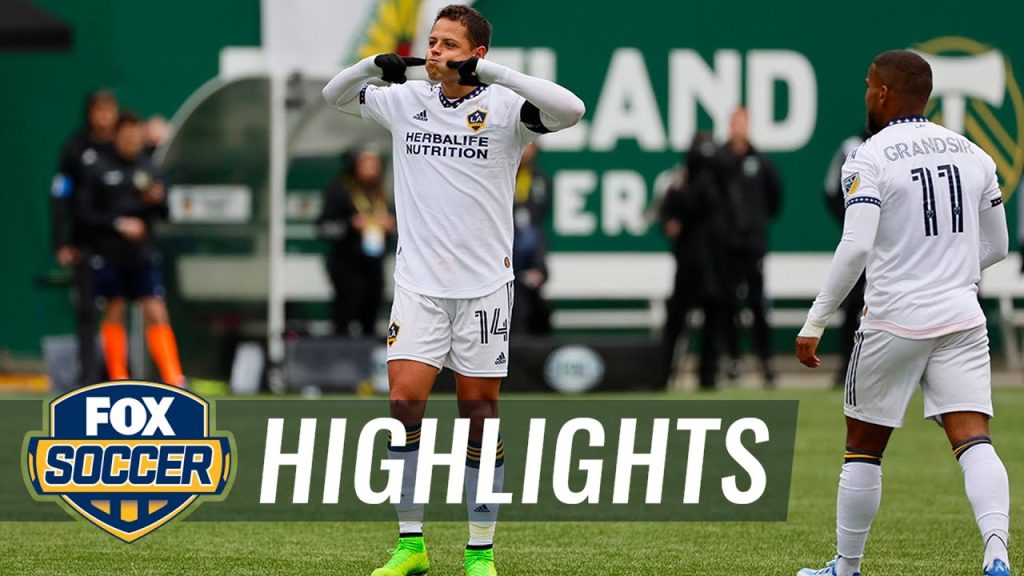 Chicharito scores twice, Los Angeles Galaxy overpower The Portland Timbers 3-1 | MLS on FOX 4 1710403765 maxresdefault