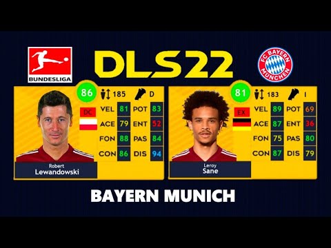 🔥 Plantilla completa del BAYERN MUNICH DLS 22 BUNDESLIGA en Dream League Soccer 2022 2 1711038750 hqdefault