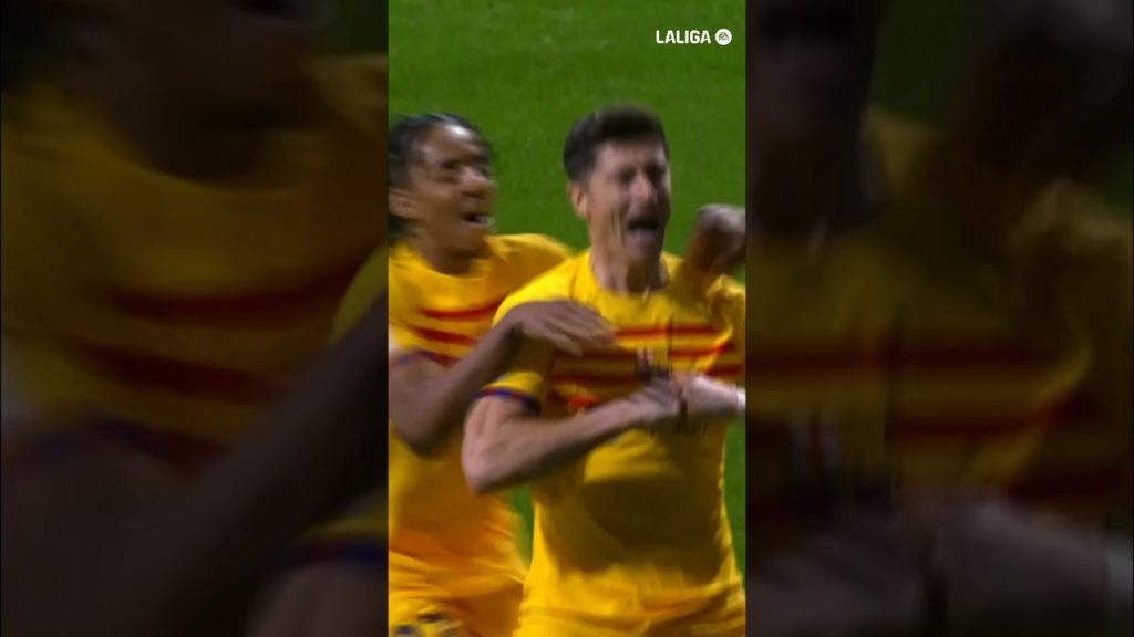 GOALSKI 🤜🤛 #laligahighlights #fcbarcelona #shorts #lewandowski 8 1711436652 maxresdefault