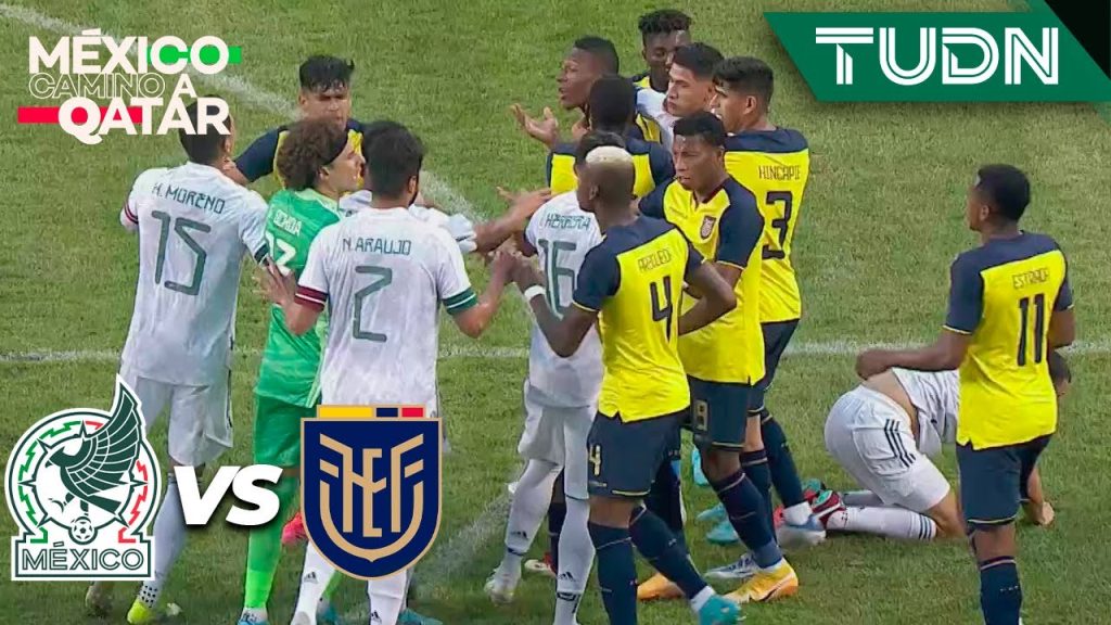 ¡HAY BRONCA! Patada de Caicedo a Chávez | México 0-0 Ecuador | Amistoso Internacional | TUDN 10 1714321287 maxresdefault