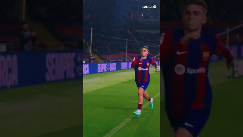 Fermín's goal vs Valencia 💥 #fcbarcelona #laligahighlights #shorts #ferminlopez 1 1714730966 maxresdefault