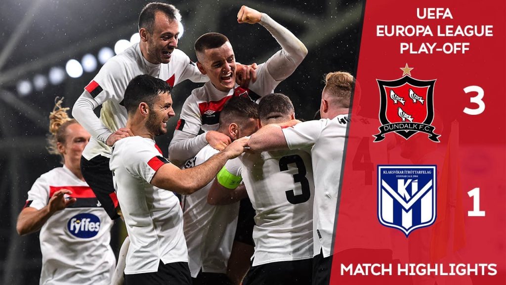 HIGHLIGHTS | Dundalk 3-1 Ki Klaksvik - UEFA Europa League Play-off 4 1714994068 maxresdefault