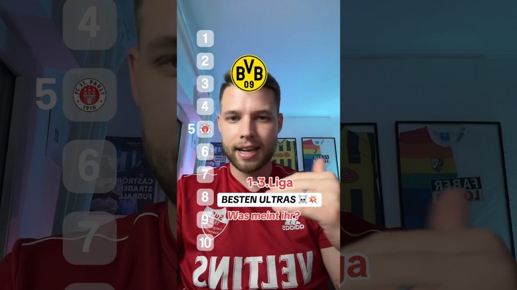 BESTEN ULTRAS ☠️💥 1-3.Liga 😱 #bundesliga #ranking #fussball #fussballfans #3liga #ultras #2liga 2 1717438285 maxresdefault