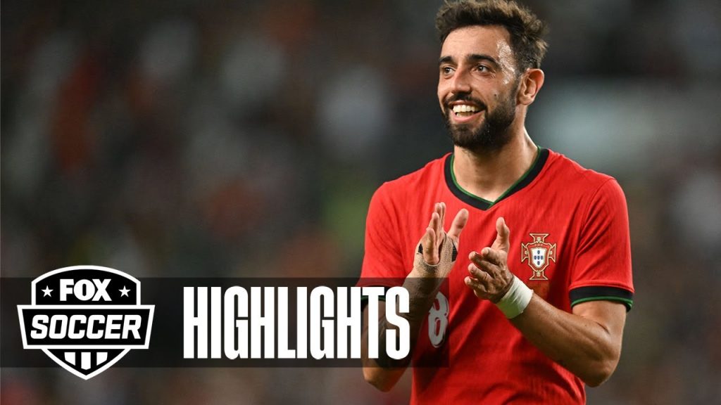 Portugal's Bruno Fernandes bags a brace in 4-2 victory vs. Finland | Fox Soccer 10 1718093554 maxresdefault