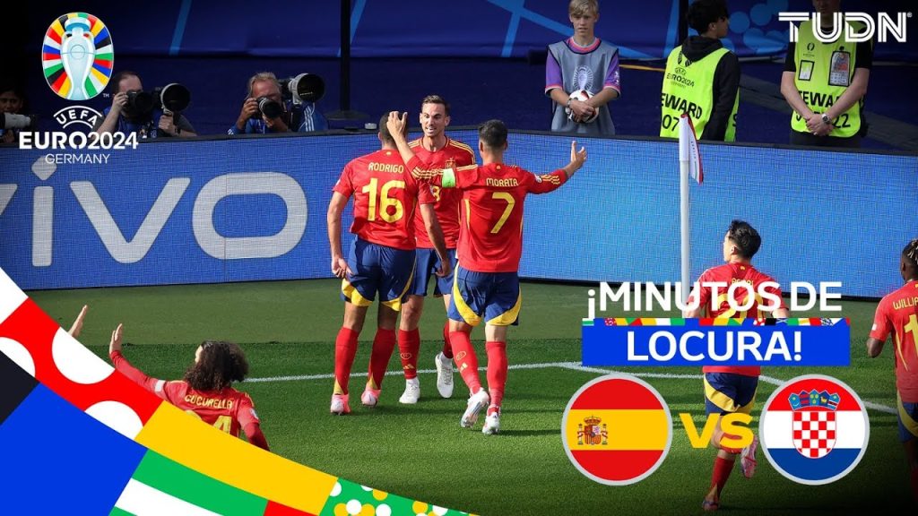 ¡España hace dos en Minutos de Locura! | España 2-0 Croacia | UEFA EURO 2024 - J1 | TUDN 9 1718796354 maxresdefault