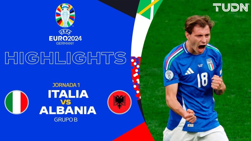 HIGHLIGHTS - Italia vs Albania | UEFA EURO 2024 - J1 | TUDN 8 1718800604 maxresdefault