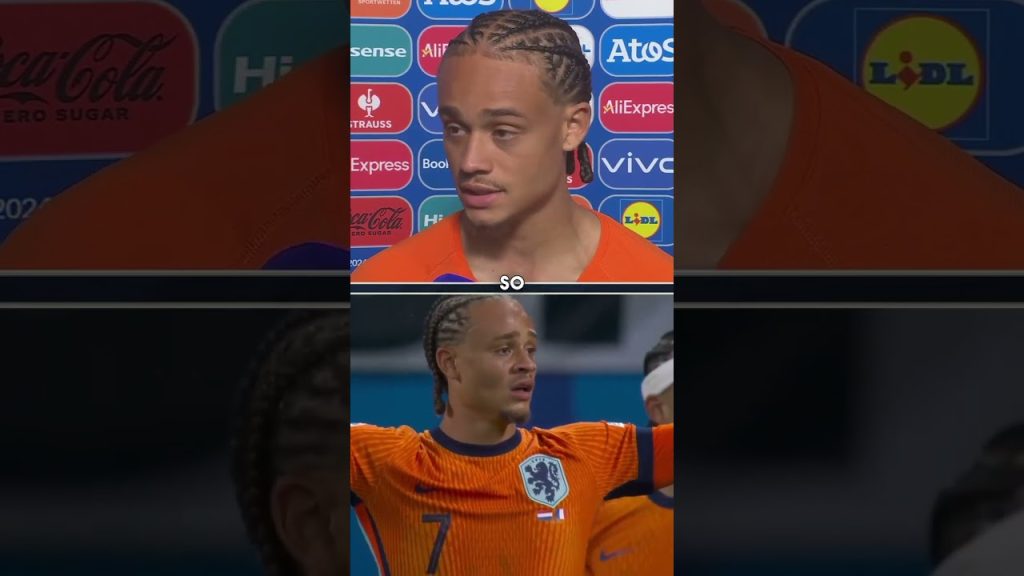 Netherlands' Xavi Simons speaks on disallowed goal vs. France 🇳🇱 #soccer #euros2024 #netherlands 3 1719148585 maxresdefault