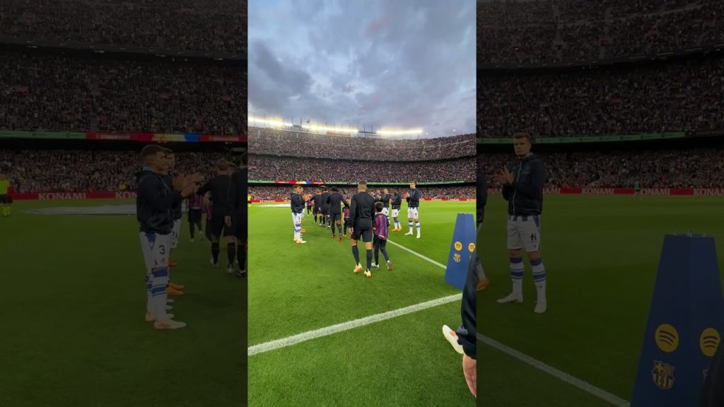 π The Guard of Honor for La Liga Champions! Eskerrik asko @RealSociedad π #shorts 1 1719508951 maxresdefault