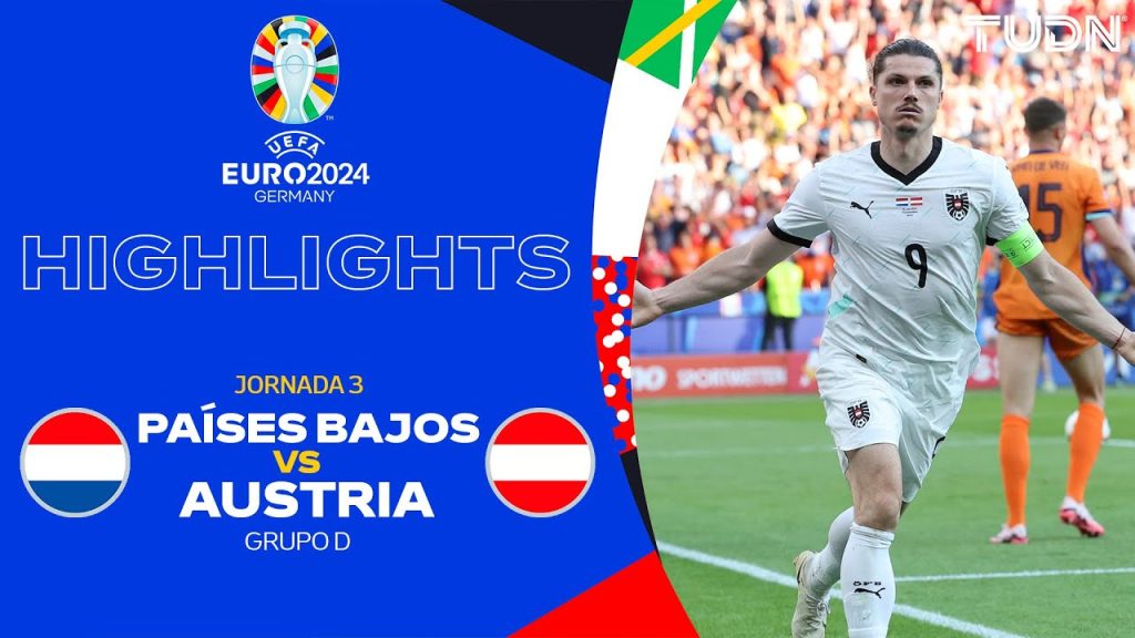 HIGHLIGHTS - Países Bajos vs Austria | UEFA EURO 2024 - J3 | TUDN 7 1720097253 maxresdefault